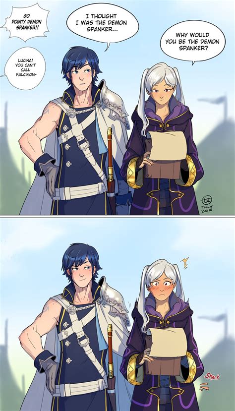 Fire emblem fanfic - Aug 4, 2016 · A spear fighter was the first to make it to them, Azura getting in front of Jakob to stop the enemy's naginata from cutting the butler. While the spear fighter concentrated on Azura Corrin came from behind, lunging forward as she drove Yato through the fighter's abdomen. The last of the three Hoshidans was a samurai. 